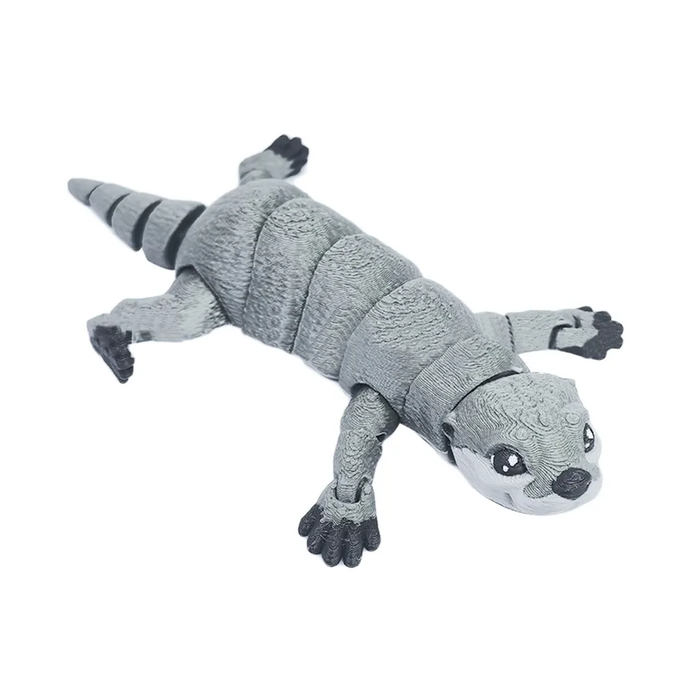 Creative Design 3D Printed Otter Multi-jointed Movable PLA Otter Model PLA Cute Style Mini Otter Gift Giving
Creative Design 3D Printed Otter Multi-jointed Movable PLA Otter Model PLA Cute Style Mini Otter Gift Giving
