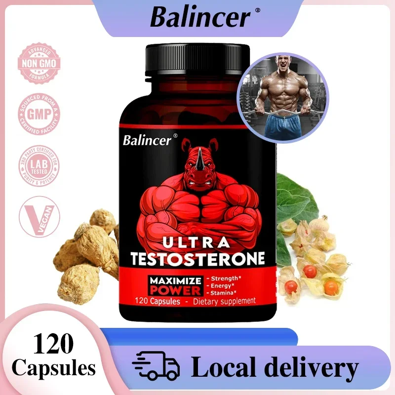 Tribulus Extract Supplement Capsules, Men's Energy Capsules, Support Immune System Health, Boost Muscle, Strength and Energy
Tribulus Extract Supplement Capsules, Men's Energy Capsules, Support Immune System Health, Boost Muscle, Strength and Energy