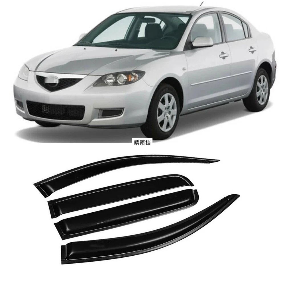 For Mazda 3 2006-2011 Sedan Cars Accessories Window Visors Rain Sun Guard Vent Wind Deflector Weathershield Slim Moulding Trim
For Mazda 3 2006-2011 Sedan Cars Accessories Window Visors Rain Sun Guard Vent Wind Deflector Weathershield Slim Moulding Trim