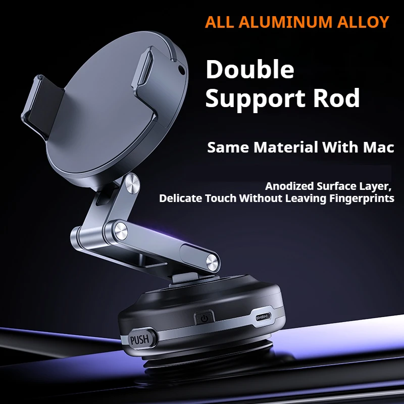 Phone Holder Magnetic Clamp Type Rotating Folding Universal Car Navigation Bracket Vacuum Suction Buckle Double Arm Phone Holder
Phone Holder Magnetic Clamp Type Rotating Folding Universal Car Navigation Bracket Vacuum Suction Buckle Double Arm Phone Holder