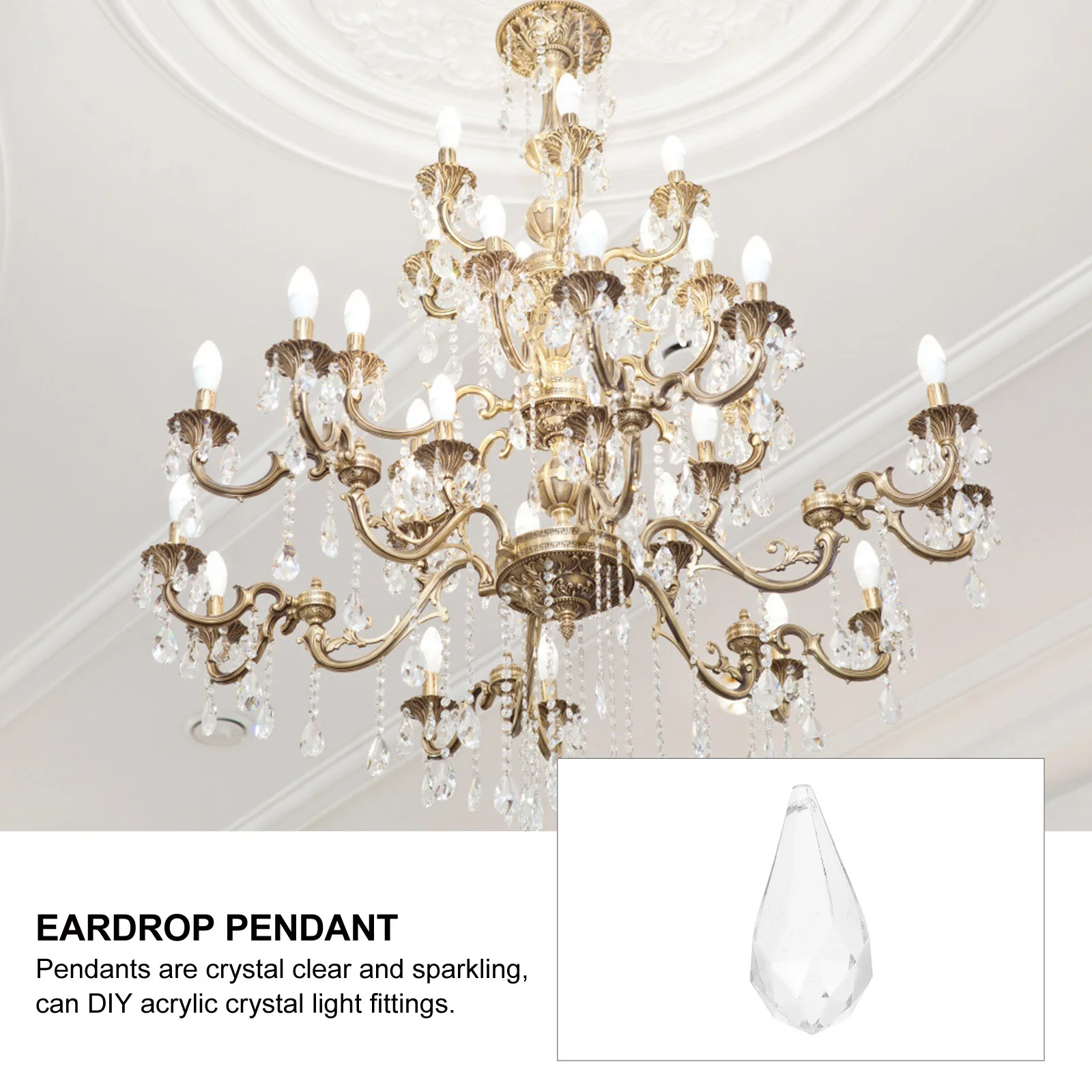 71pcs Crystal Ball Pendants Transparent Acrylic Beads For Home Decoration Christmas Wedding Lighting Diy Teardrop Prism Pendant
71pcs Crystal Ball Pendants Transparent Acrylic Beads For Home Decoration Christmas Wedding Lighting Diy Teardrop Prism Pendant