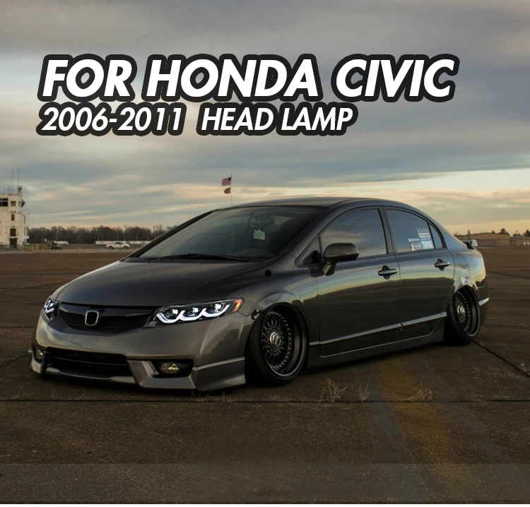 2 шт. светодиодные фары для Honda Civic 2006-2011 годов, светодиодные фары, аксессуары для обновления автомобиля, тройные проекторы, фары Plug and Play
2 шт. светодиодные фары для Honda Civic 2006-2011 годов, светодиодные фары, аксессуары для обновления автомобиля, тройные проекторы, фары Plug and Play