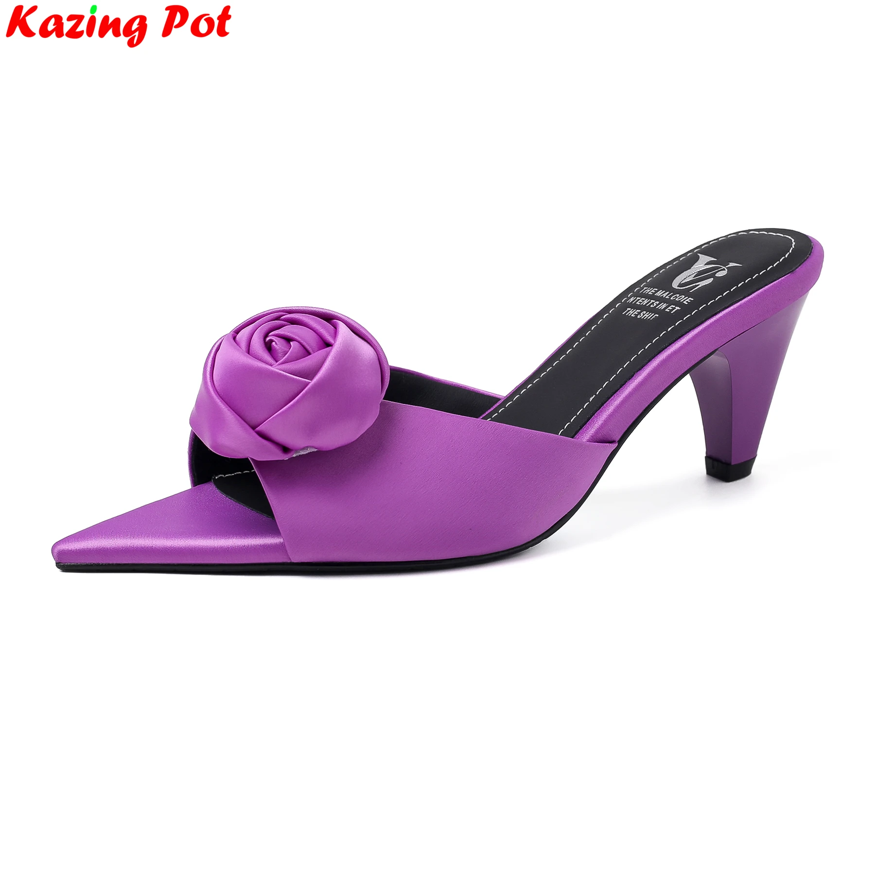Krazing Pot Flower Fabric Mules Peep Toe Slingback Summer Shoes Concise Casual Fashion Dating Vacation Women Outside Slippers
Krazing Pot Flower Fabric Mules Peep Toe Slingback Summer Shoes Concise Casual Fashion Dating Vacation Women Outside Slippers