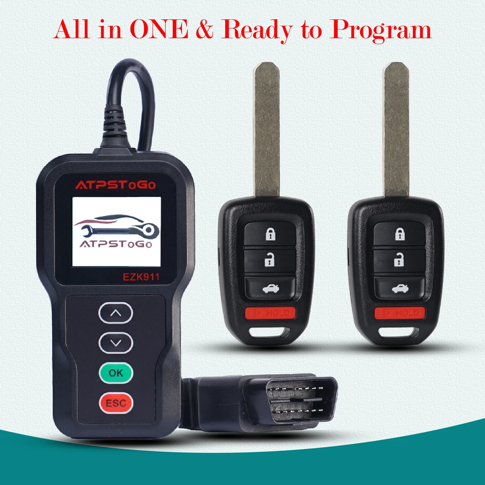 New Replacement Remote Key fob and Programmer tool For 2013 2014 2015 Honda Accord / 2014-2015 Honda Civic programming Key fob
New Replacement Remote Key fob and Programmer tool For 2013 2014 2015 Honda Accord / 2014-2015 Honda Civic programming Key fob