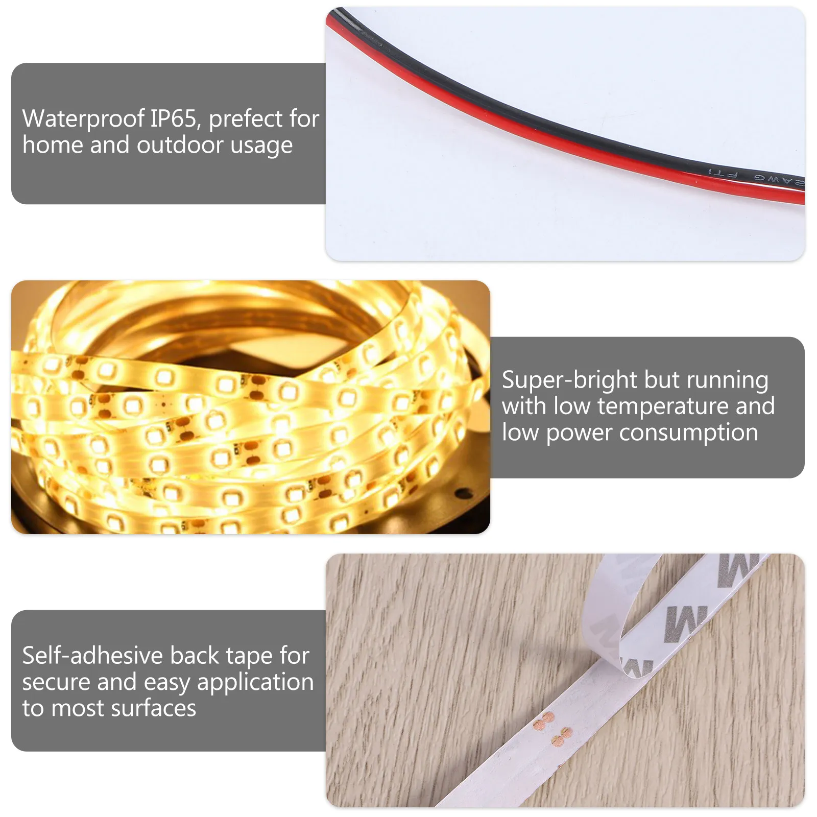 5M Flexible Waterproof LED Strip Light Dc 12V IP65 Smd 5730 Low Heat Safe Touch Slim for DIY Home Car Bar Decor LED Lamp
5M Flexible Waterproof LED Strip Light Dc 12V IP65 Smd 5730 Low Heat Safe Touch Slim for DIY Home Car Bar Decor LED Lamp