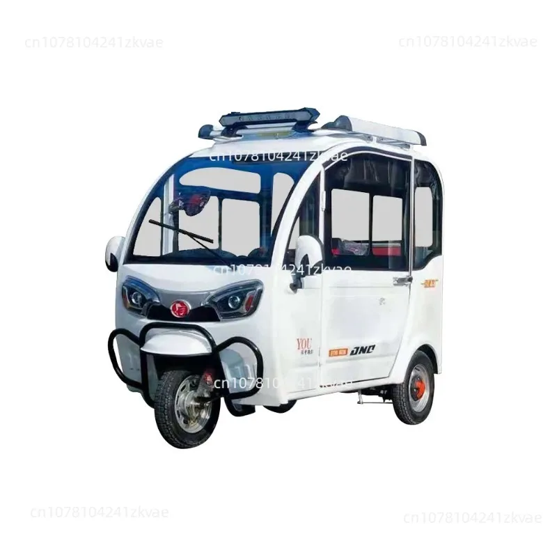 Fully enclosed electric tricycle household small female elderly adult double-row mountain battery car with shed
Fully enclosed electric tricycle household small female elderly adult double-row mountain battery car with shed