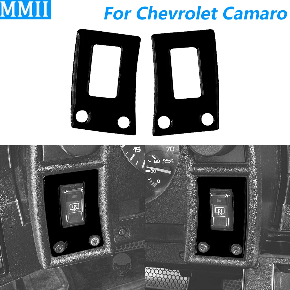 For Chevrolet Camaro 1982-1989 Piano Black Dashboard Fog Lights Rear Window Defroster Switch Panel Cover Car Accessories Sticker
For Chevrolet Camaro 1982-1989 Piano Black Dashboard Fog Lights Rear Window Defroster Switch Panel Cover Car Accessories Sticker