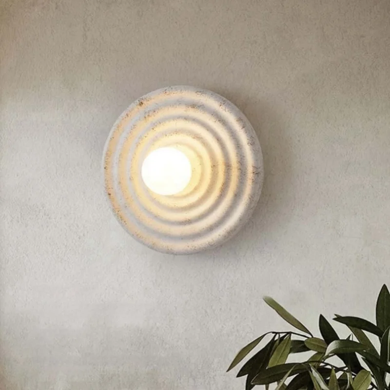 Japanese-style Ins style Resin Wall Lamps Minimalist Wabi-sabi Style Wall Lamps for Living Room/Bedroom/Study Room
Japanese-style Ins style Resin Wall Lamps Minimalist Wabi-sabi Style Wall Lamps for Living Room/Bedroom/Study Room