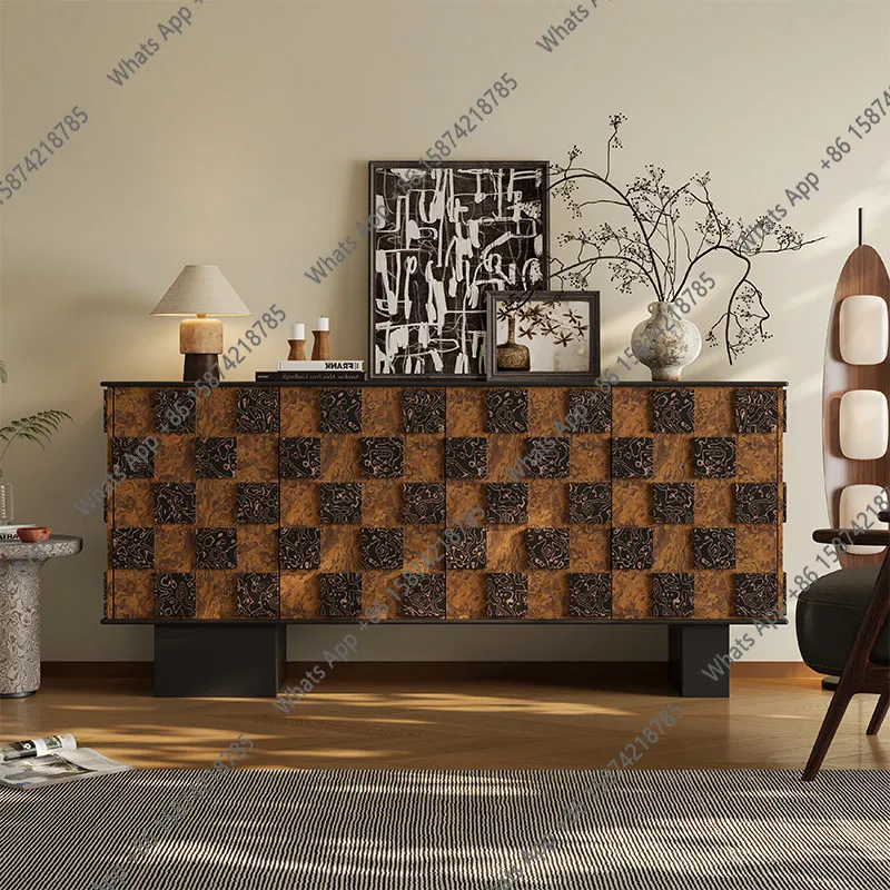 Solid wood medium ancient style retro and old multi-functional locker decoration living room partition French entrance cabinet
Solid wood medium ancient style retro and old multi-functional locker decoration living room partition French entrance cabinet