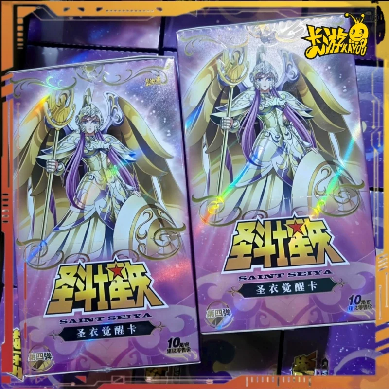 Genuine KAYOU Saint Seiya Card Blind Box Vol.4 Cloth Awakening Athena Rare SE BP BTR BMR BUR BSR UTR MR Collection Card Gift Toy
Genuine KAYOU Saint Seiya Card Blind Box Vol.4 Cloth Awakening Athena Rare SE BP BTR BMR BUR BSR UTR MR Collection Card Gift Toy