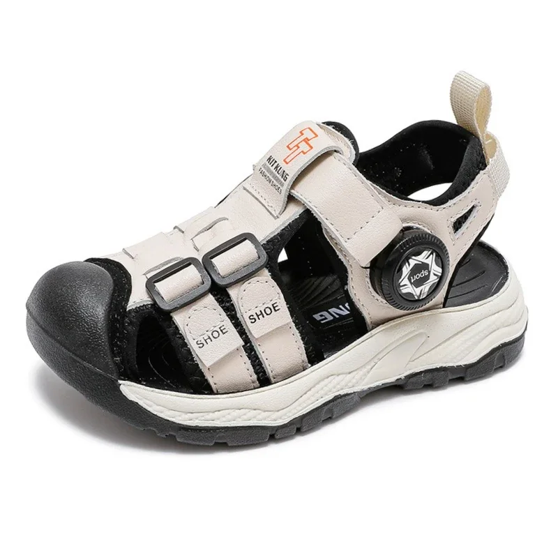 Boys' Sports Sandals 2025 New Summer Breathable Anti-collision Children's Casual Sandals Soft Soled Anti Slip Kid's Beach Shoes
Boys' Sports Sandals 2025 New Summer Breathable Anti-collision Children's Casual Sandals Soft Soled Anti Slip Kid's Beach Shoes