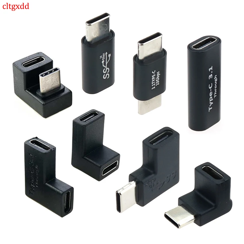 cltgxdd U-shaped Angled 90 Degree USB 3.1 10Gbps Type C Male To Female OTG Converter Connector USB Type C Adapter Coupler
cltgxdd U-shaped Angled 90 Degree USB 3.1 10Gbps Type C Male To Female OTG Converter Connector USB Type C Adapter Coupler