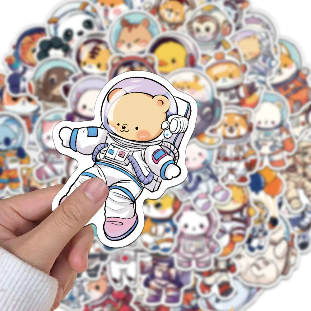 10/30/50pcs Kawaii Cartoon Astronaut Animals Stickers Decals DIY Notebook Suitcase Guitar Phone Cute Graffiti Sticker Decoration
10/30/50pcs Kawaii Cartoon Astronaut Animals Stickers Decals DIY Notebook Suitcase Guitar Phone Cute Graffiti Sticker Decoration