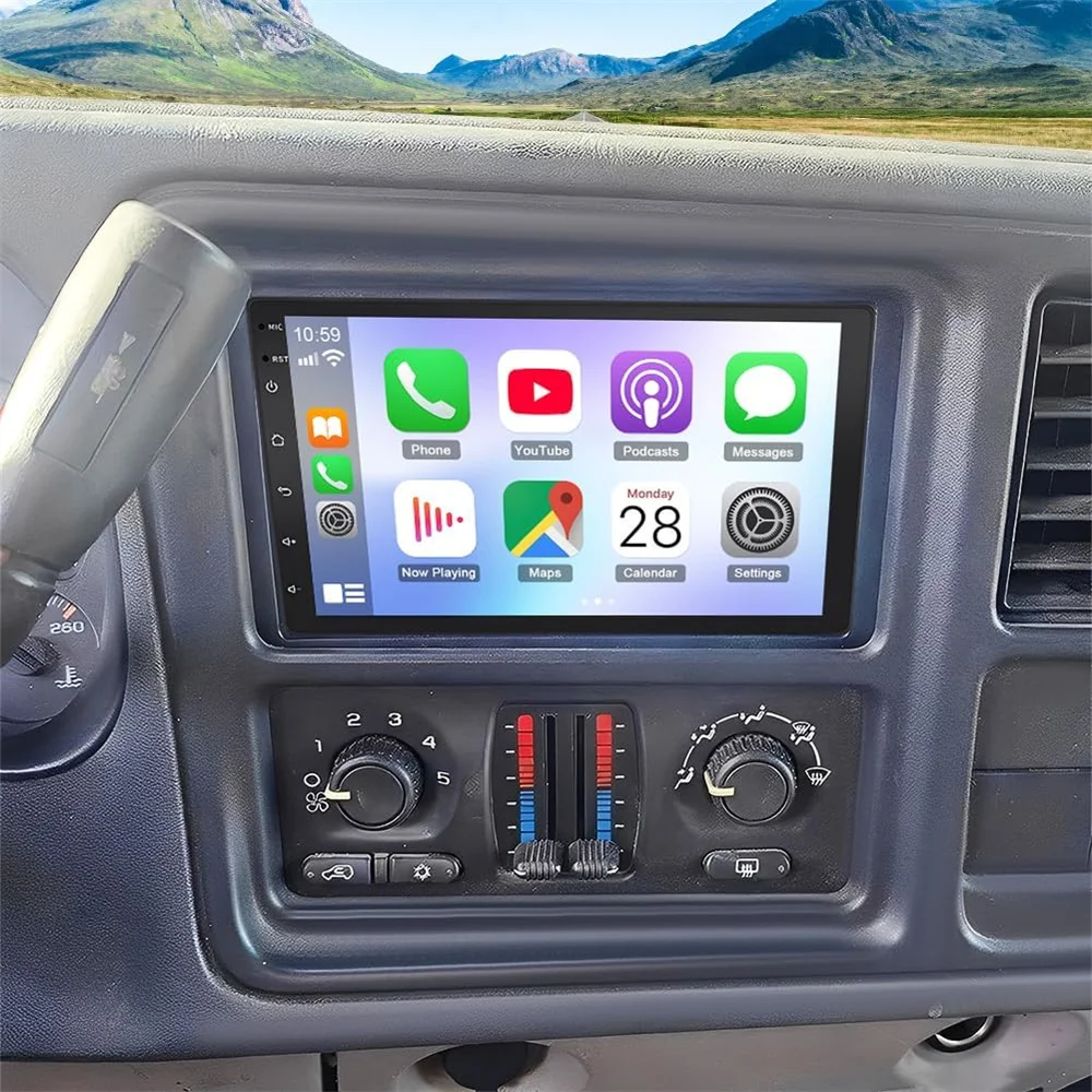 For 2003-2006 GMC Sierra 1500 2500 7-Inch Android 15 In-Car Navigation System Built-in with CarPlay + Android Auto / 2+32G
For 2003-2006 GMC Sierra 1500 2500 7-Inch Android 15 In-Car Navigation System Built-in with CarPlay + Android Auto / 2+32G