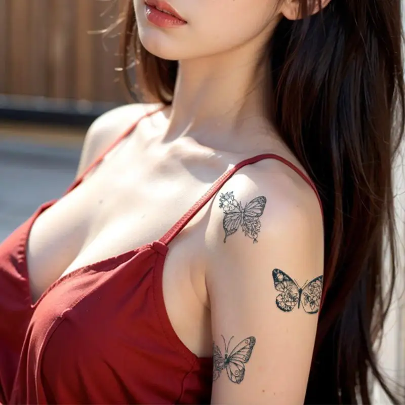 3D Waterproof Butterfly Tattoo Stickers Long-Lasting Body Art for Parties and Events
3D Waterproof Butterfly Tattoo Stickers Long-Lasting Body Art for Parties and Events