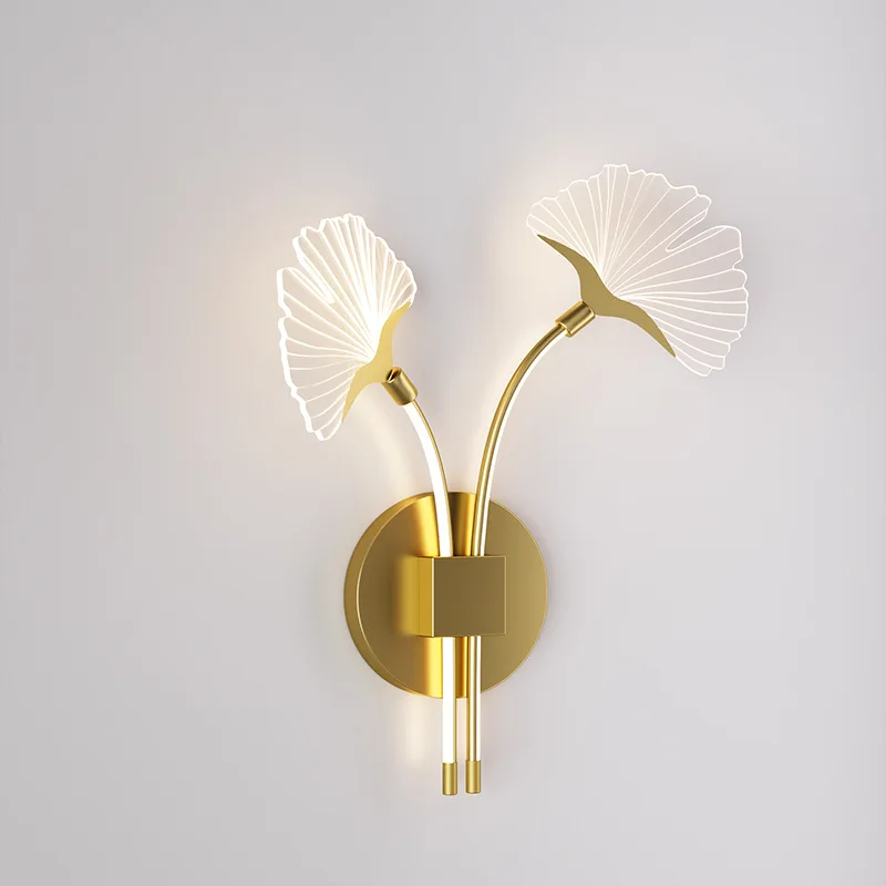 Novelty Ginkgo Leaf Led Wall Lamp for Bedroom Bar Mirror wedding night Light Luxury Living Room Indoor Led Strip Wall Sconce
Novelty Ginkgo Leaf Led Wall Lamp for Bedroom Bar Mirror wedding night Light Luxury Living Room Indoor Led Strip Wall Sconce