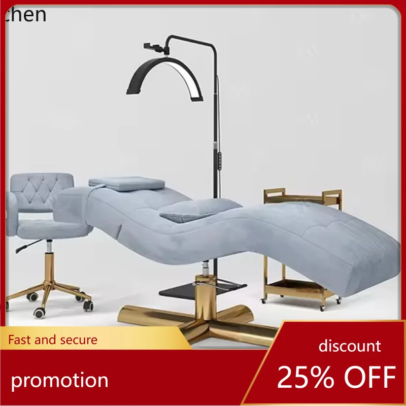 ZML Beauty Bed Beauty Salon Spa S-Shaped Eyelash Embroidery Bed Height Head Adjustable
ZML Beauty Bed Beauty Salon Spa S-Shaped Eyelash Embroidery Bed Height Head Adjustable