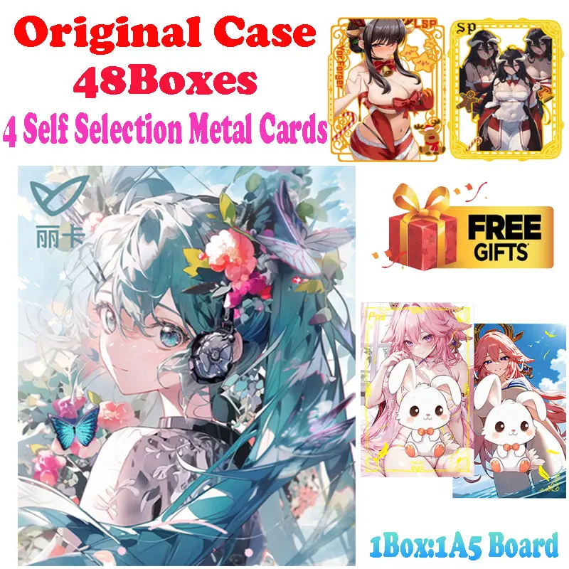 Wholesale 2024 Newest Star Desire Party A5 Size Collection Card Goddess Story Waifu Box ACG CCG Doujin Toys Hobby Gift
Wholesale 2024 Newest Star Desire Party A5 Size Collection Card Goddess Story Waifu Box ACG CCG Doujin Toys Hobby Gift
