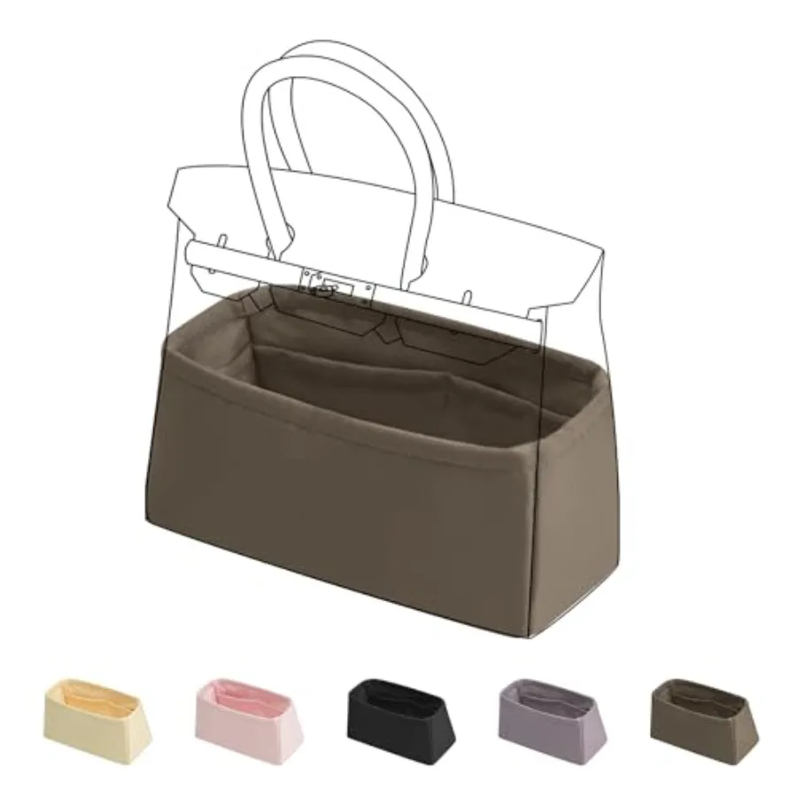 Purse Organizer Silky SmoothSilk Luxury Handbag Tote in Bag Shapers Women- Fits Birkin25/30/35/40 Bags
Purse Organizer Silky SmoothSilk Luxury Handbag Tote in Bag Shapers Women- Fits Birkin25/30/35/40 Bags