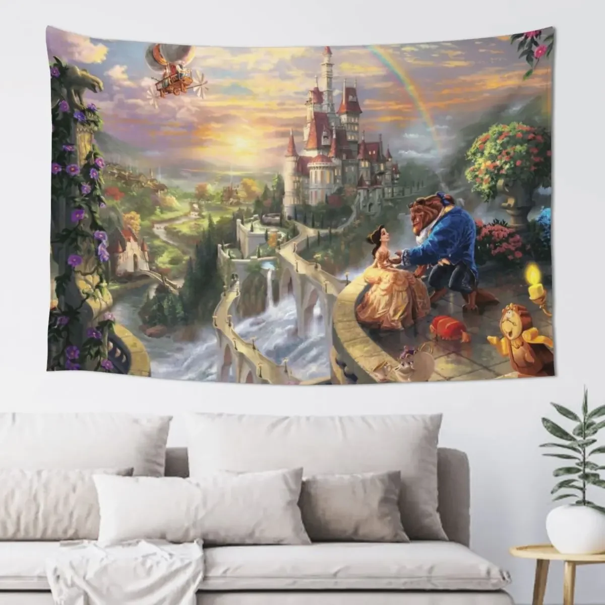 Be Our Guest - Princess & Beast Tapestry Room Decor Cute Wallpaper Bedroom Room Decoration Accessories Tapestry
Be Our Guest - Princess & Beast Tapestry Room Decor Cute Wallpaper Bedroom Room Decoration Accessories Tapestry