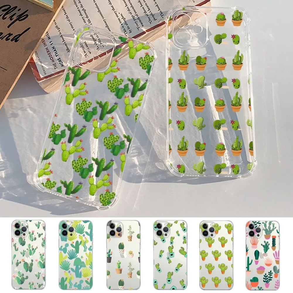 Cartoon cactus Phone Case For iPhone 15 11 12 13 14 Mini Pro Max XR X XS TPU Clear Case For 8 7 6 Plus SE 2020
Cartoon cactus Phone Case For iPhone 15 11 12 13 14 Mini Pro Max XR X XS TPU Clear Case For 8 7 6 Plus SE 2020