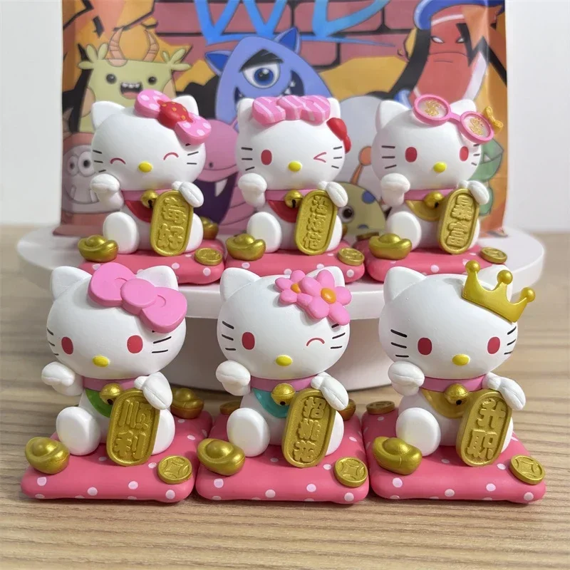 Sanrio Hello Kitty Lucky Cat Series Cartoon Toys Desktop Ornament Cute Figurines Decoration Children Birthday Present Xmas Gifts
Sanrio Hello Kitty Lucky Cat Series Cartoon Toys Desktop Ornament Cute Figurines Decoration Children Birthday Present Xmas Gifts