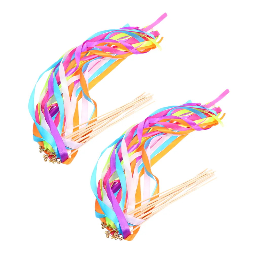 20 Pcs Handheld Ribbon Stick Child Colorful Ornaments Long Wedding Send off Wooden for Bouquet Party Streamers
20 Pcs Handheld Ribbon Stick Child Colorful Ornaments Long Wedding Send off Wooden for Bouquet Party Streamers