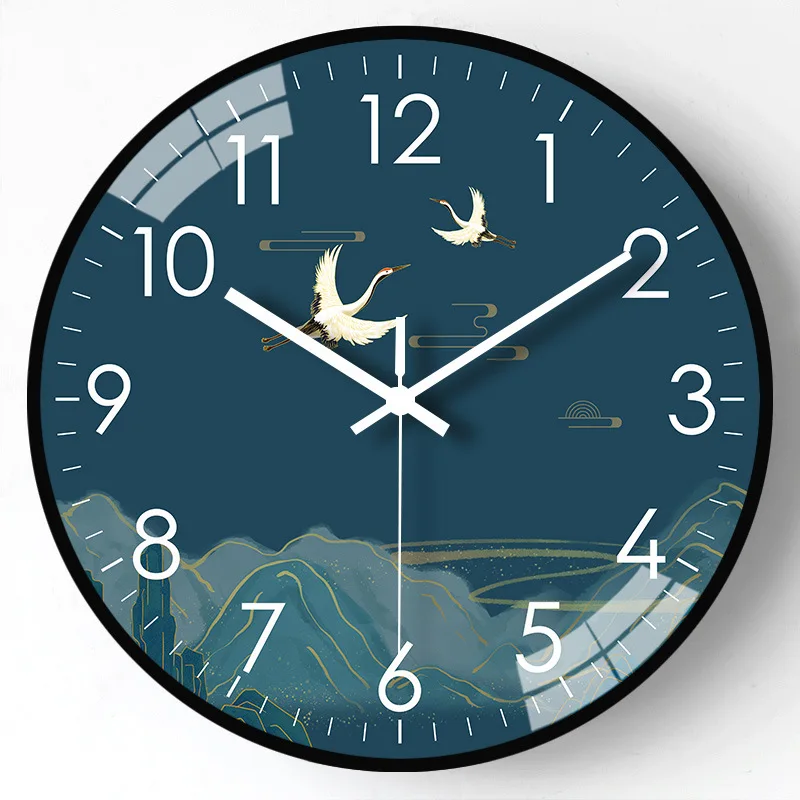 8 Inch Decor Wall Clock Classic Art Pastoral Still Life Crane Fish Black Shell Quartz Clocks For Living Room Home Decor Accessor
8 Inch Decor Wall Clock Classic Art Pastoral Still Life Crane Fish Black Shell Quartz Clocks For Living Room Home Decor Accessor