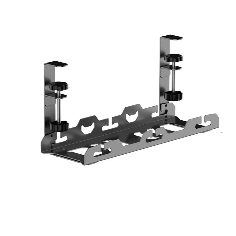 Large Space Under Desk Cable Management Tray Multipurpose No Drill Wire Plug Power Holder Tray High Quality Carbon Steel
Large Space Under Desk Cable Management Tray Multipurpose No Drill Wire Plug Power Holder Tray High Quality Carbon Steel