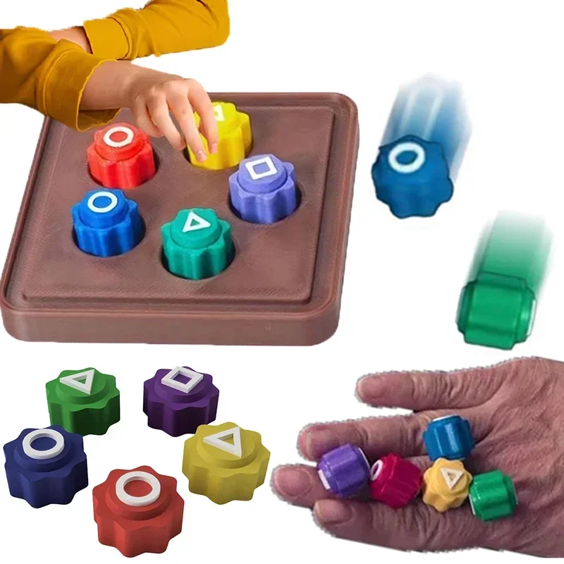 5pcs Calamari Game Dice Party Gonggi Jack Stone Pebbles Toys Square Circle Triangle Printing Korean Squid Stress Relief Props
5pcs Calamari Game Dice Party Gonggi Jack Stone Pebbles Toys Square Circle Triangle Printing Korean Squid Stress Relief Props
