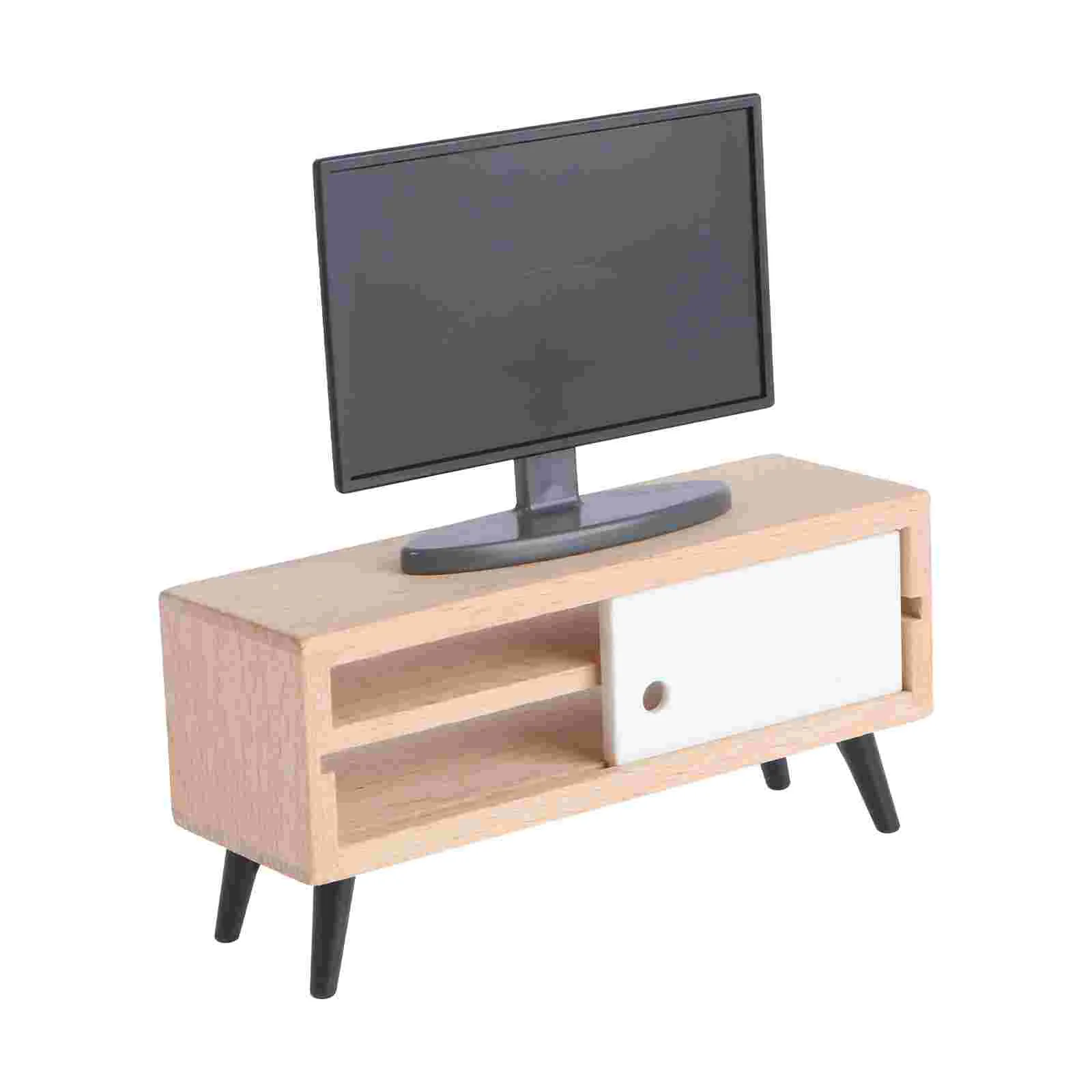 1:12 Dollhouse Miniature Furniture TV Cabinet Television Pretend Play Toys Mini Appliance Ornament Furnishing Scene Model
1:12 Dollhouse Miniature Furniture TV Cabinet Television Pretend Play Toys Mini Appliance Ornament Furnishing Scene Model