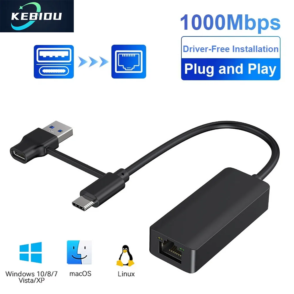 USB-адаптер Ethernet USB 3.0 типа C к RJ45 Гигабитная сетевая карта USB Lan Интернет-кабель HUB для ПК Настольные компьютеры Аксессуары для ноутбуков
USB-адаптер Ethernet USB 3.0 типа C к RJ45 Гигабитная сетевая карта USB Lan Интернет-кабель HUB для ПК Настольные компьютеры Аксессуары для ноутбуков