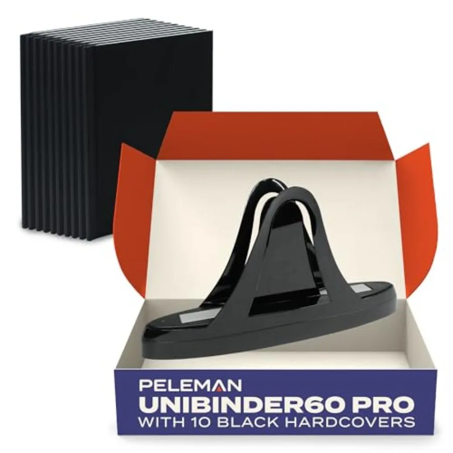 Unibind60 Pro Thermal Binding Machine Plus 10 Hardcovers for Offices Pitch Decks No Warm-Up Needed Fast and Easy Binding with a
Unibind60 Pro Thermal Binding Machine Plus 10 Hardcovers for Offices Pitch Decks No Warm-Up Needed Fast and Easy Binding with a