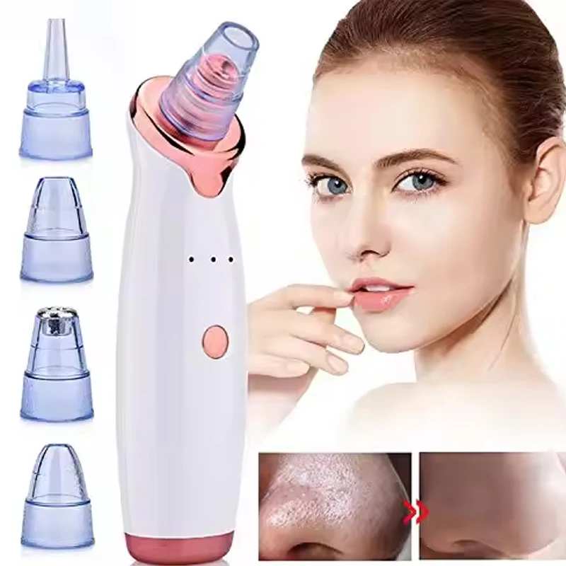 Newest Model 5 in 1 Blackhead Vacuum Remover Deep Cleaning Electric Beauty Gadgets for Face and Skin It Plug
Newest Model 5 in 1 Blackhead Vacuum Remover Deep Cleaning Electric Beauty Gadgets for Face and Skin It Plug
