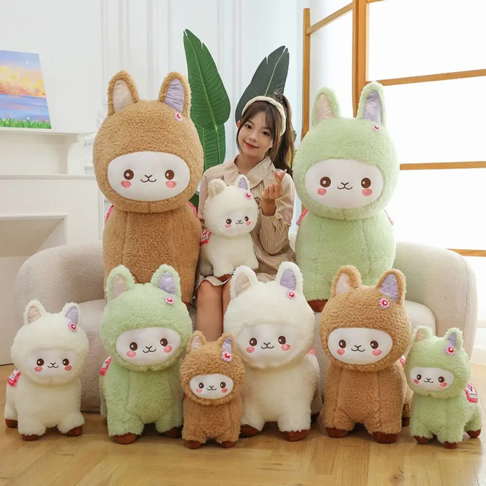 Decorations Soft Alpaca Plush Toys Fluffy Flower Plush Llama Dolls Cartoon Cute Stuffed Animal Pillow Room Decor
Decorations Soft Alpaca Plush Toys Fluffy Flower Plush Llama Dolls Cartoon Cute Stuffed Animal Pillow Room Decor