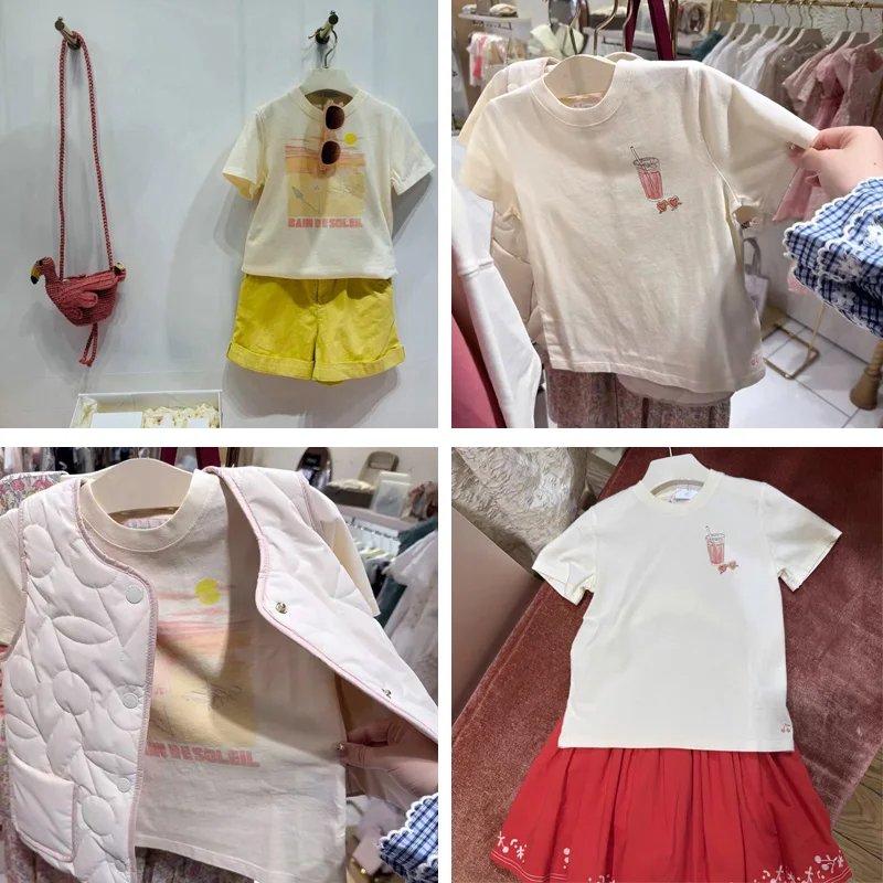 Pre-sale(ship May) 2026 Bp Spring Summer Girls Cartoon Girl Baby Boys Clothes Print T-shirt for Kids Children's Clothing
Pre-sale(ship May) 2026 Bp Spring Summer Girls Cartoon Girl Baby Boys Clothes Print T-shirt for Kids Children's Clothing