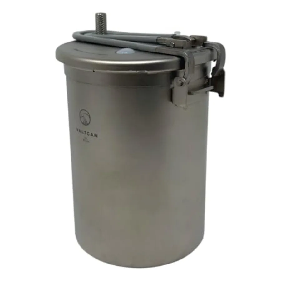 1800ml Titanium Rice Cooker Camping Pot Pressure with Locking Lid Lightweight Travel Backpacking High Altitude Cookware Reheat
1800ml Titanium Rice Cooker Camping Pot Pressure with Locking Lid Lightweight Travel Backpacking High Altitude Cookware Reheat