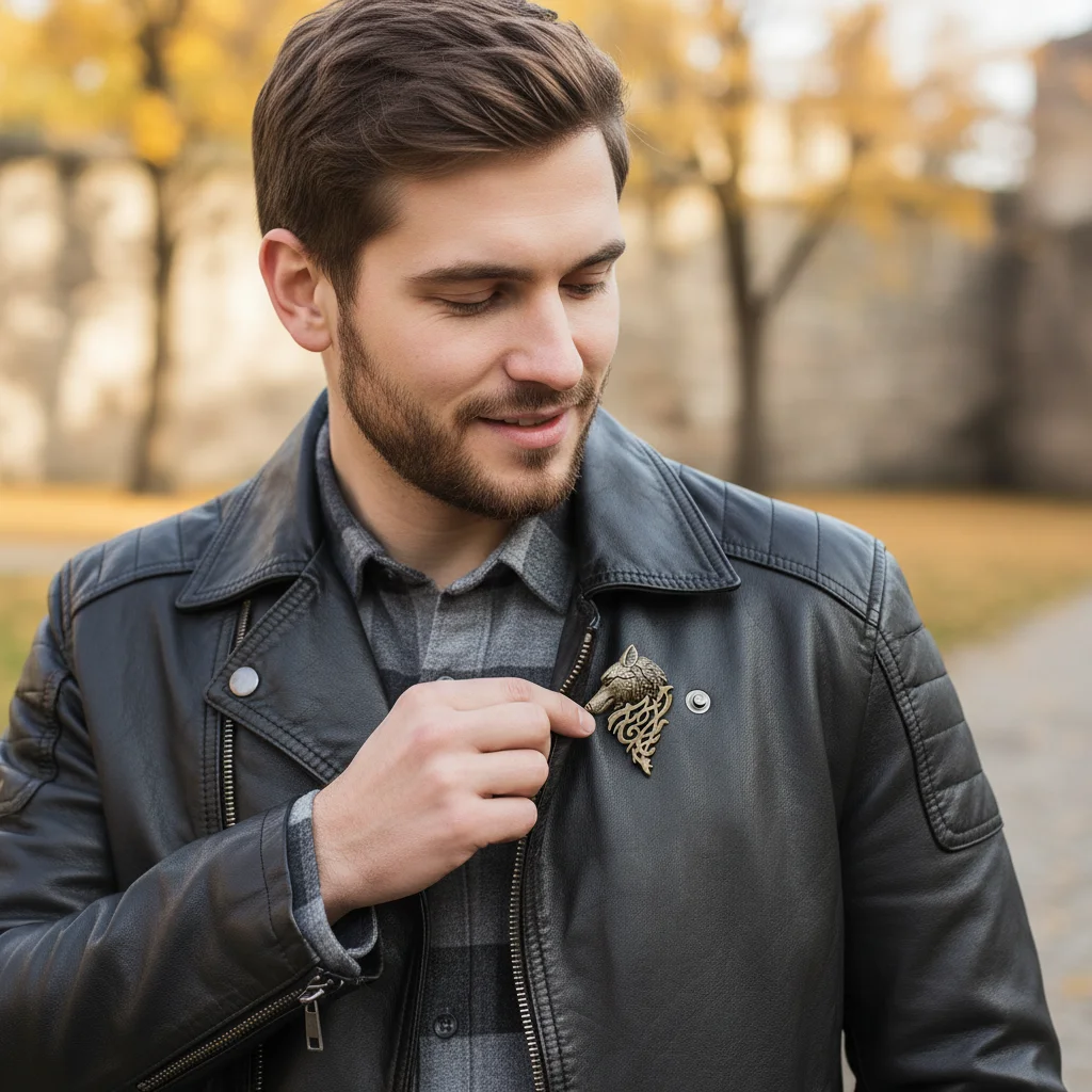 Class Vintage Fashion Wolf Brooch Badge Pin Suit Collar Punk Lapel
Class Vintage Fashion Wolf Brooch Badge Pin Suit Collar Punk Lapel