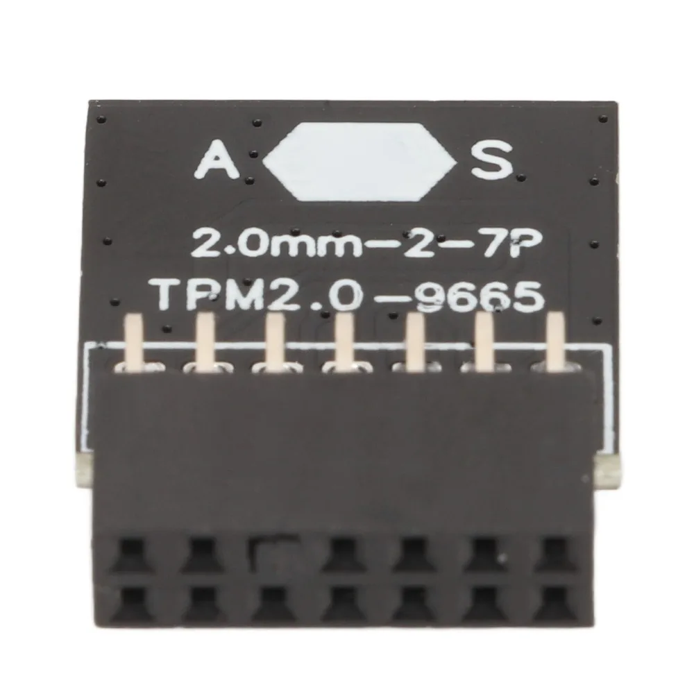 Durable 14 Pin TPM 2.0 Module 2x7P Practical Security Module TPM Chip for Win11 Platform
Durable 14 Pin TPM 2.0 Module 2x7P Practical Security Module TPM Chip for Win11 Platform