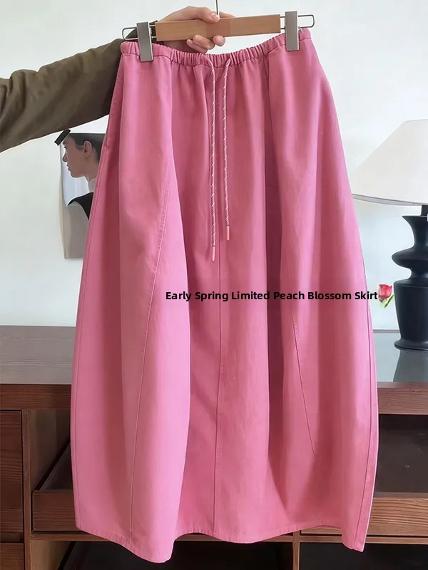 plus Size Women's Gentle Style Pleated Skirt High Waist Drawstring Casual A-Line Midi Skirt for Heavy Girls Summer Fashion
plus Size Women's Gentle Style Pleated Skirt High Waist Drawstring Casual A-Line Midi Skirt for Heavy Girls Summer Fashion