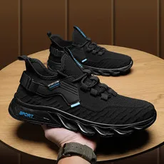 2025 Men's Black Shoes Trendy Casual Breathable Mesh Sports Lightweight Men's Trendy Shoes
2025 Men's Black Shoes Trendy Casual Breathable Mesh Sports Lightweight Men's Trendy Shoes