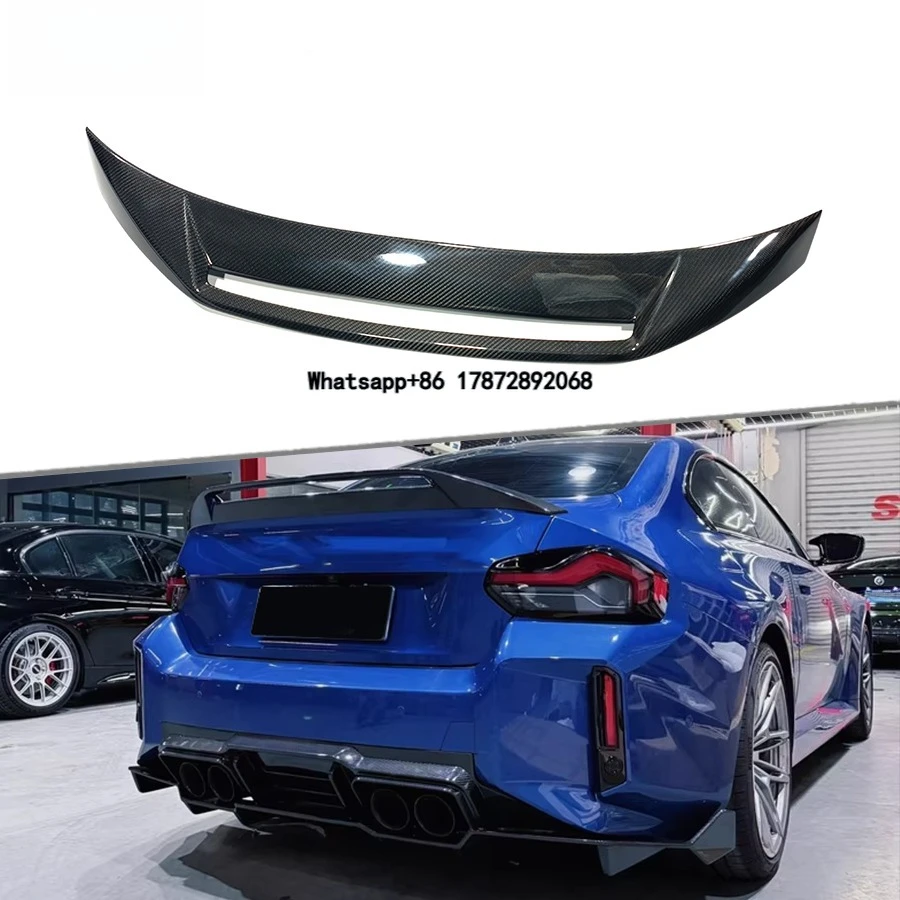 A Style Dry Carbon Fiber Rear Trunk Lip Spoiler Duckbill for 2022-IN G87 M2 G42 M235i M240i Rear Wing Car Accessories
A Style Dry Carbon Fiber Rear Trunk Lip Spoiler Duckbill for 2022-IN G87 M2 G42 M235i M240i Rear Wing Car Accessories