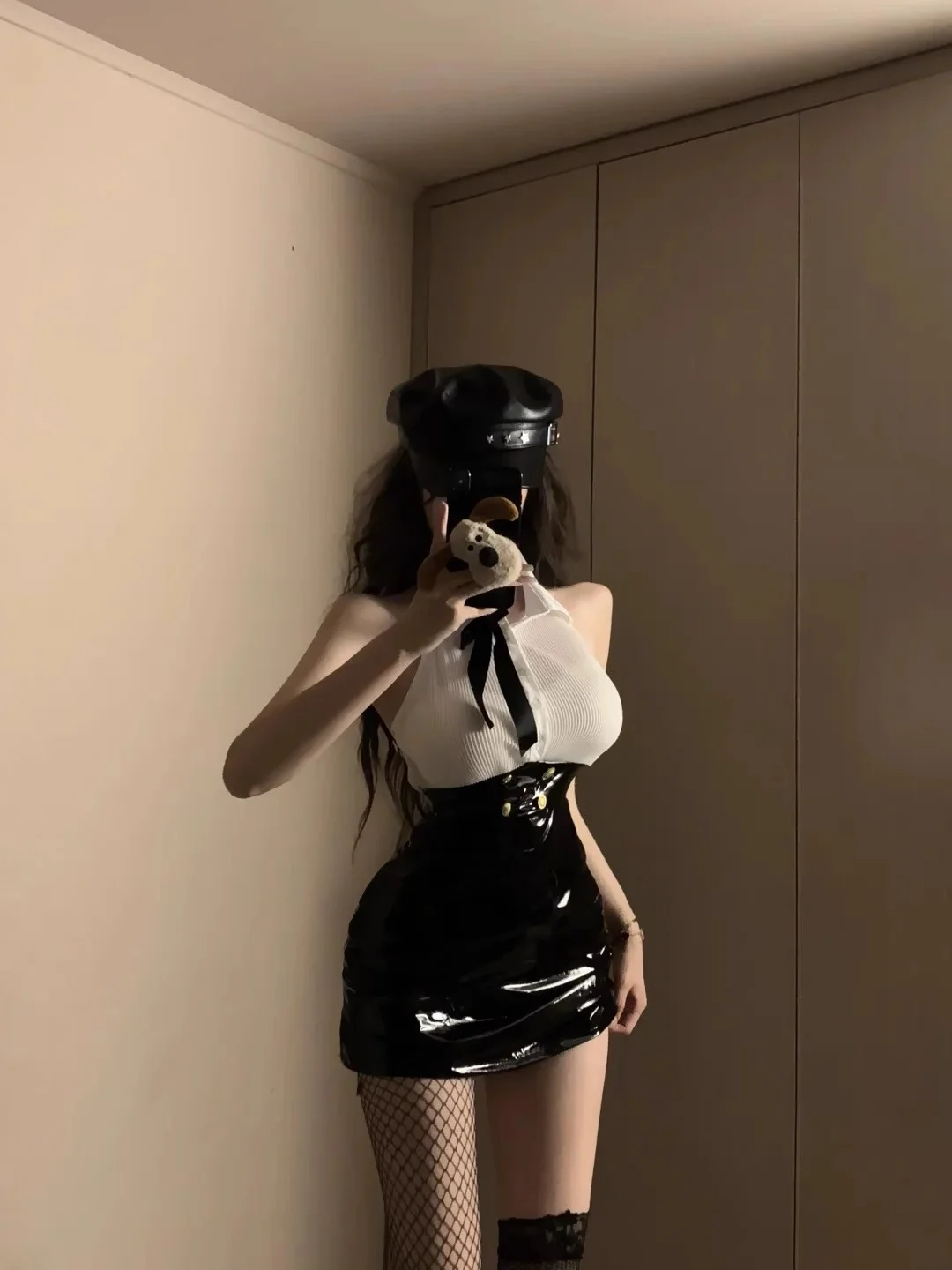 Sexy Seductive Secretary Uniform Roleplay Costume Pure Desire Waist-Cinching Sleeveless Tight Bodycon Skirt for Summer
Sexy Seductive Secretary Uniform Roleplay Costume Pure Desire Waist-Cinching Sleeveless Tight Bodycon Skirt for Summer