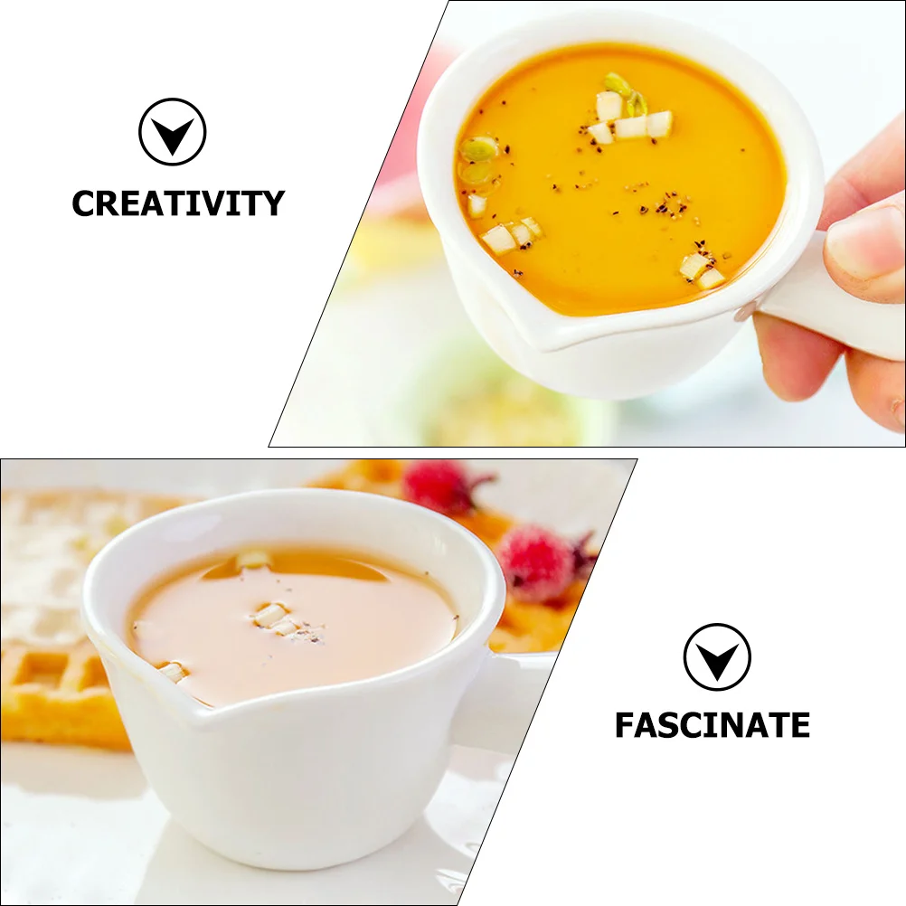 5Pcs Comfortable Handle Milk Pots Premium Craftsmanship Longlasting Use for Catering Entertainment Venues Milk Pot
5Pcs Comfortable Handle Milk Pots Premium Craftsmanship Longlasting Use for Catering Entertainment Venues Milk Pot