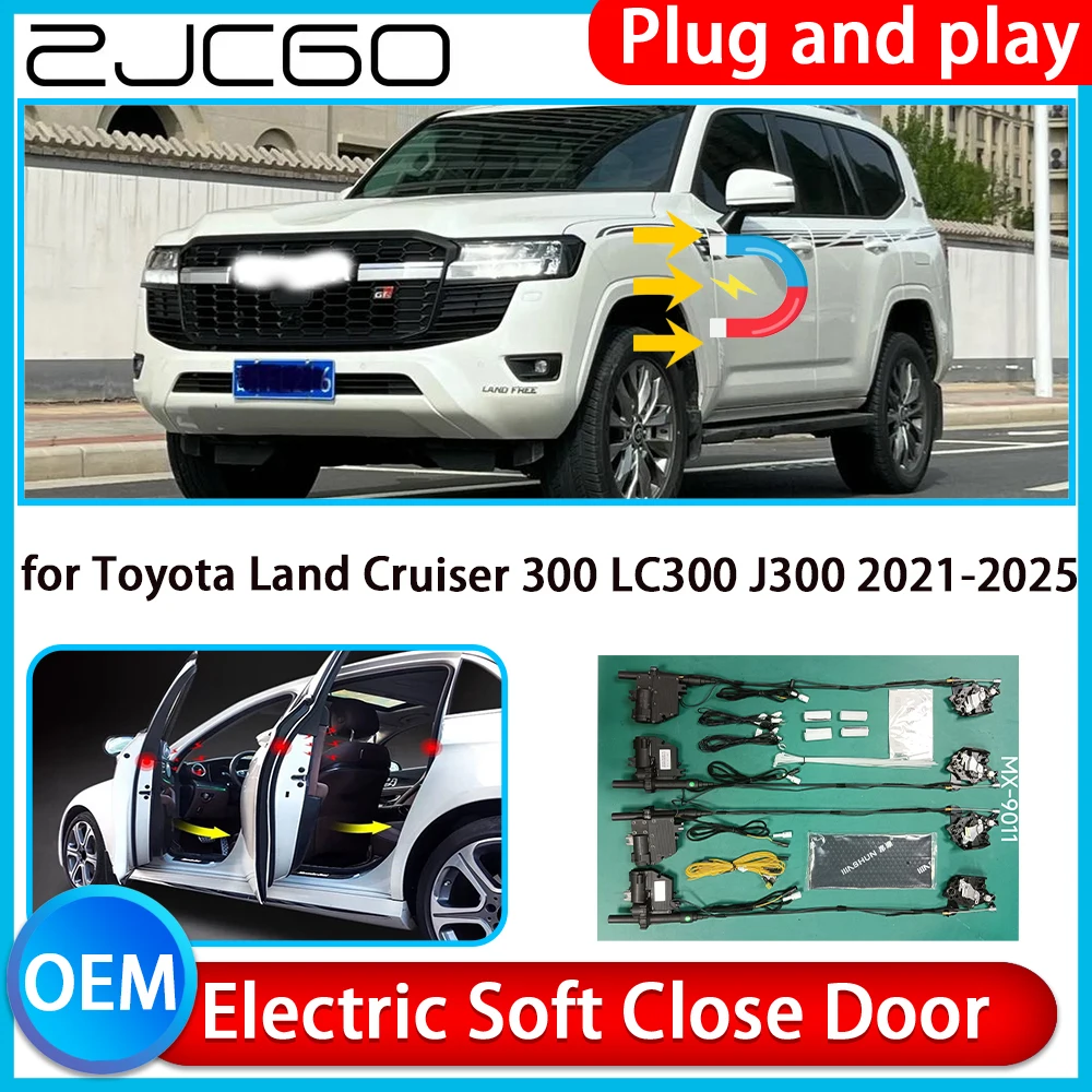 for Toyota Land Cruiser 300 LC300 J300 2021-2025 Auto Pull Car Soft Close Kit Door Power Latch Electric Door Catch Soft Closing
for Toyota Land Cruiser 300 LC300 J300 2021-2025 Auto Pull Car Soft Close Kit Door Power Latch Electric Door Catch Soft Closing