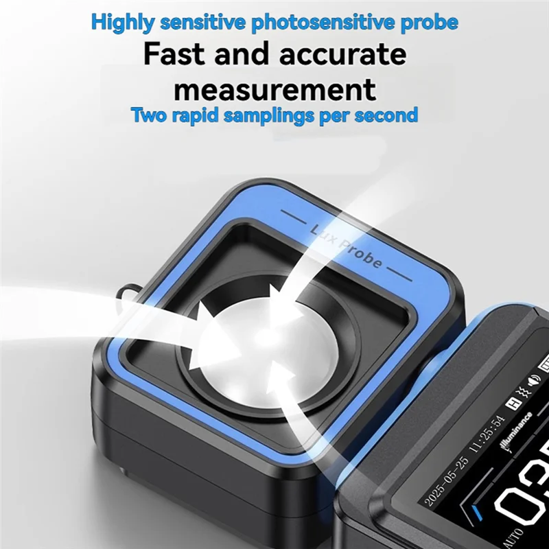 ABLJ High Precision Light Meter Digital Professional Luxometer 99900Lux Illuminometer Photometer Light Lux Meter
ABLJ High Precision Light Meter Digital Professional Luxometer 99900Lux Illuminometer Photometer Light Lux Meter