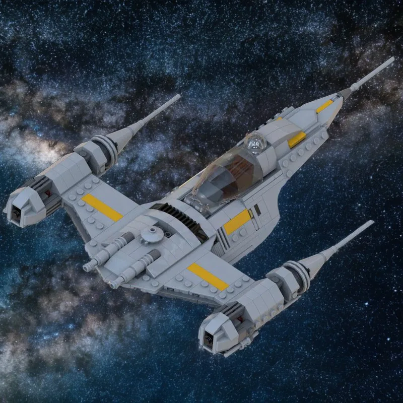 399 шт. MOC Din Djarin N-1 мандалорские строительные блоки развивающая игрушка в подарок для детей на день рождения, Рождество
399 шт. MOC Din Djarin N-1 мандалорские строительные блоки развивающая игрушка в подарок для детей на день рождения, Рождество