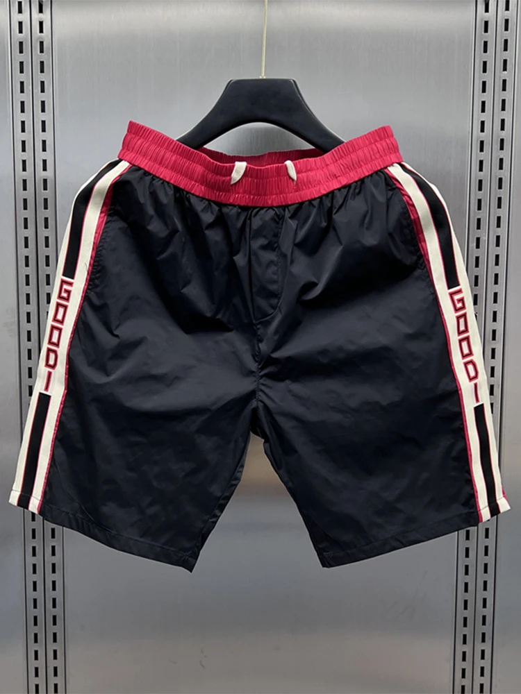 High-End Men's Spor Summer orts Qui Dry Lightweight Casual Beach Pants Straight Leg Five-Quarter Length Striped Leisure
High-End Men's Spor Summer orts Qui Dry Lightweight Casual Beach Pants Straight Leg Five-Quarter Length Striped Leisure
