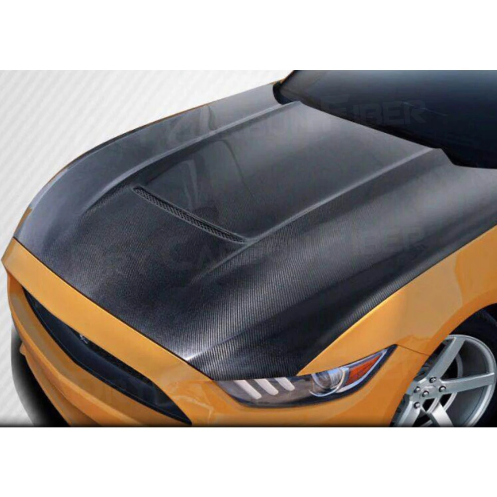 For Ford Mustang Coupe Convertible 2 Door 2015-2017 Carbon Fiber Front Hood Covers Bumper Engine Bonnet Decoration Trims
For Ford Mustang Coupe Convertible 2 Door 2015-2017 Carbon Fiber Front Hood Covers Bumper Engine Bonnet Decoration Trims