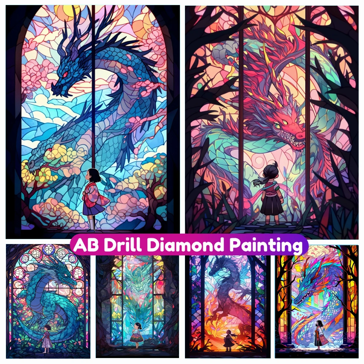 Dragon With Girl 5D AB Diamond Painting Colorful Puzzle DIY Art Full Drill Cross Stitch Kit Mosaic Embroidery Home Decor
Dragon With Girl 5D AB Diamond Painting Colorful Puzzle DIY Art Full Drill Cross Stitch Kit Mosaic Embroidery Home Decor